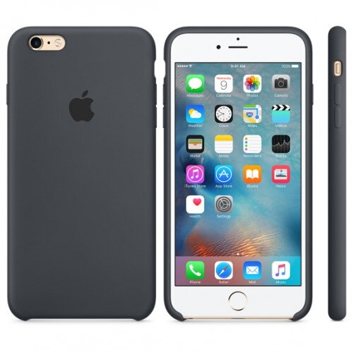 iPhone 6s Plus Silicone Case Charcoal Gray