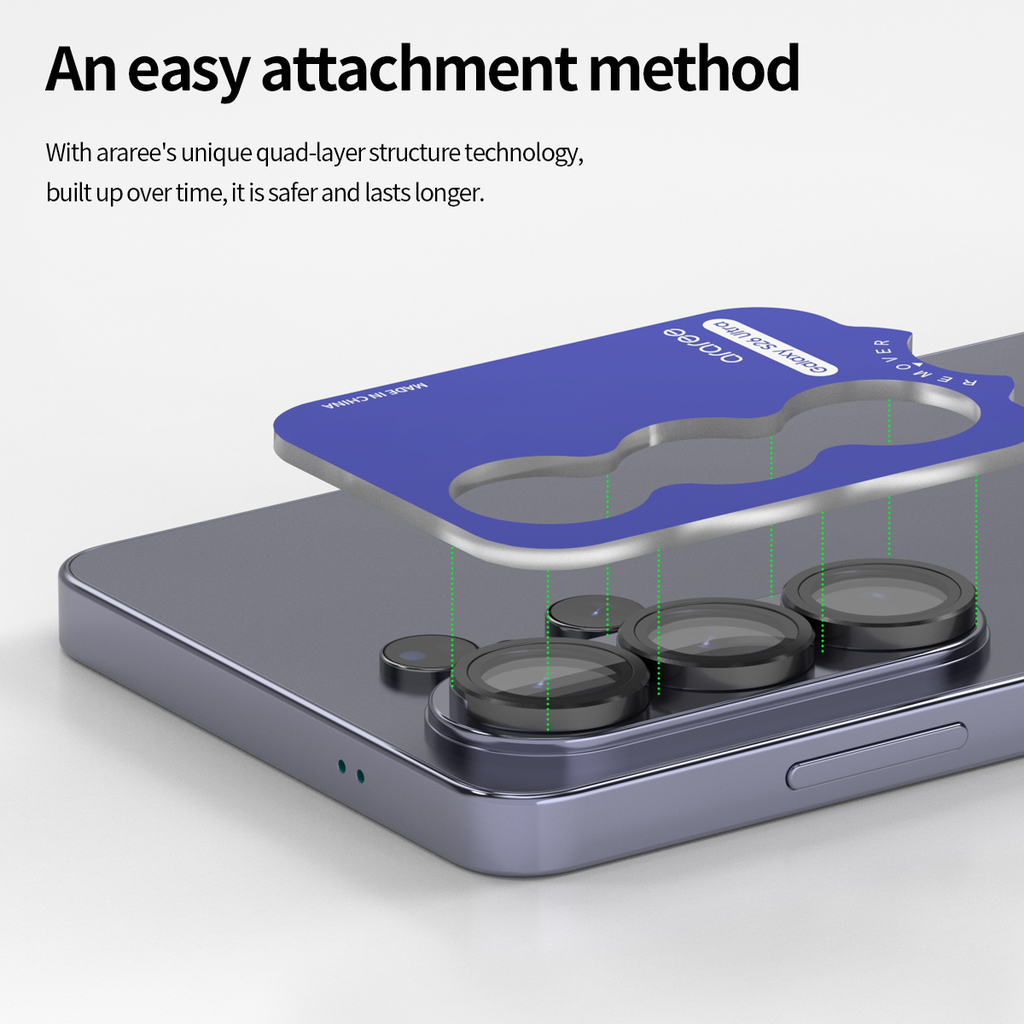 Araree Metal Ring C-Subcore Camera Lens Protector For Samsung Galaxy S26 Ultra -Clear