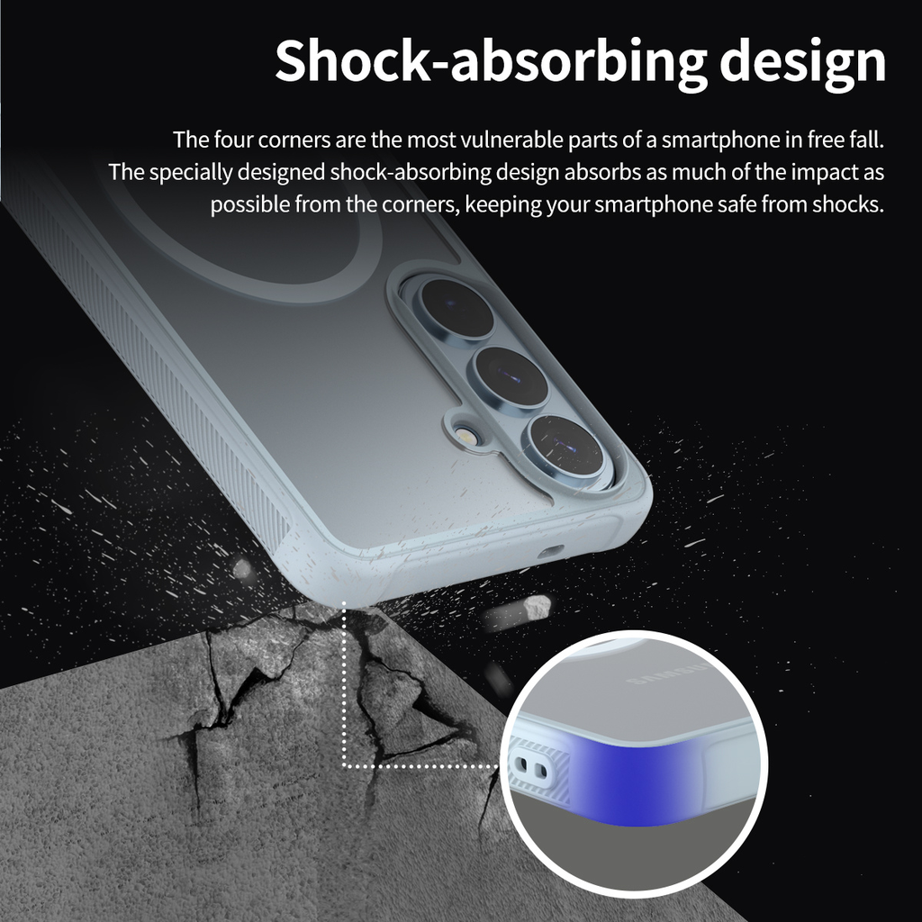 Araree Duple Magsafe Case For Samsung Galaxy S26 Ultra -Armor White