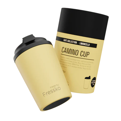 Fressko Camino 340ml / 12oz Cup - Stainless Steel - Limoncello
