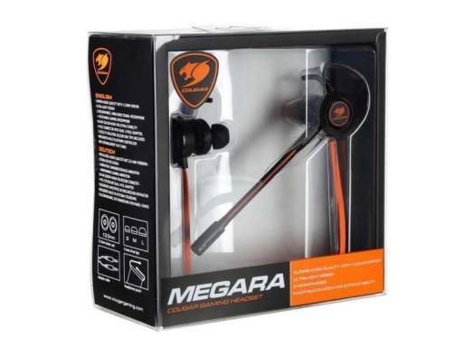 Cougar Headset Megara In-Ear / Dual Mic / Driver 13.5Mm (4715302448189)