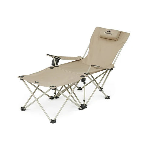 Naturehike T05J Recliner Chair with Table - Khaki