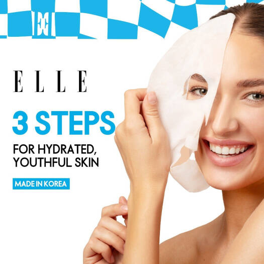 Elle Anti Aging Hyaluron Moisture Mask Pack Of 4