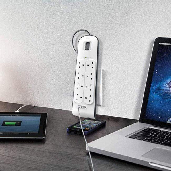Belkin Surge 8 Outlet -2Usb 2.4A (Bsv804Af2M)