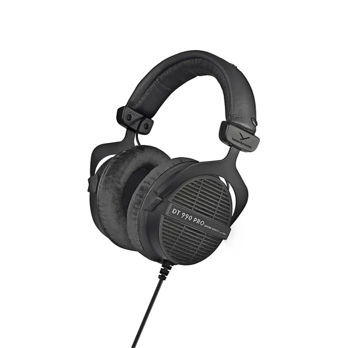 Beyerdynamic Dt 990 Pro 250 Ohm Over-Ear Studio Headphones Mixing, Mastering, And Editing - Black