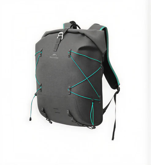 Naturehike Whale-fall Waterproof Backpack IPX7 - Black (28L)
