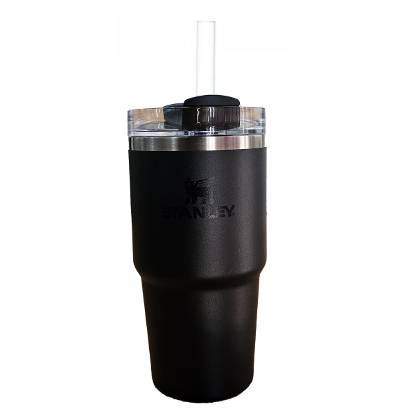 Stanley Quencher H2.0 Flow State Tumbler 20Oz 591 Ml - Black 2.0 (Asian Variant)