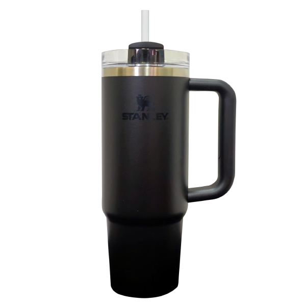 Stanley Quencher H2.0 Flow State Tumbler 30 Oz  887 Ml - Black (Asian Variant)