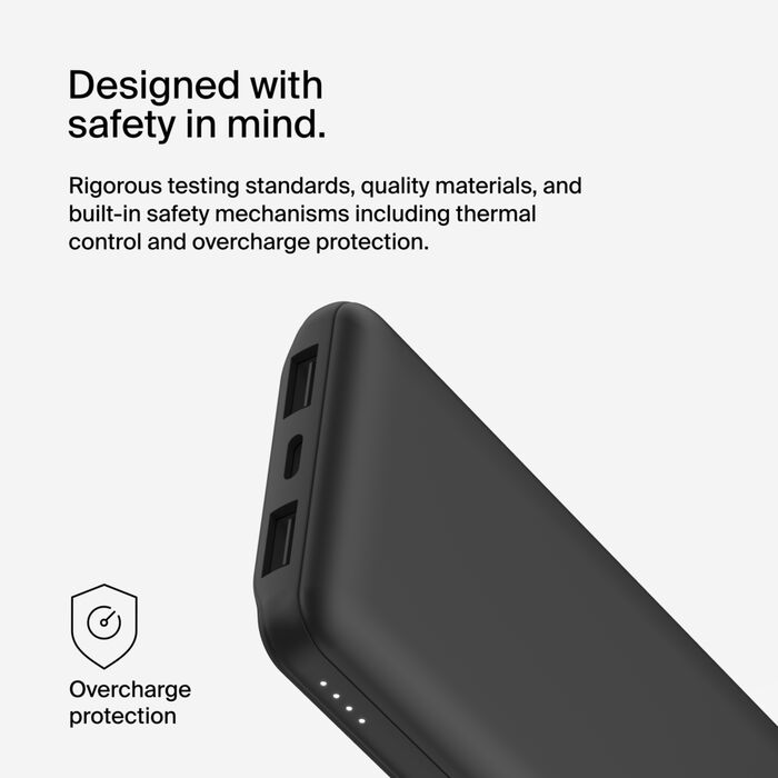 Belkin 10K Power Bank With Usb-C 15W745883823499(Bpb011Btbl)