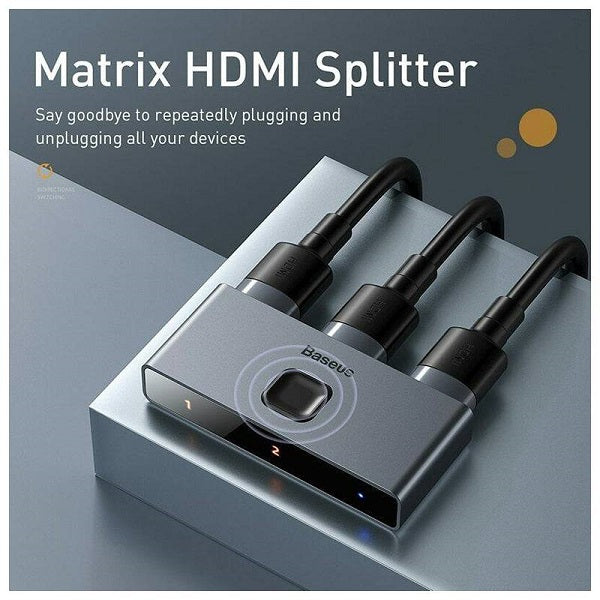 Baseus Matrix 4K HDMI Splitter Adapter-JFYS