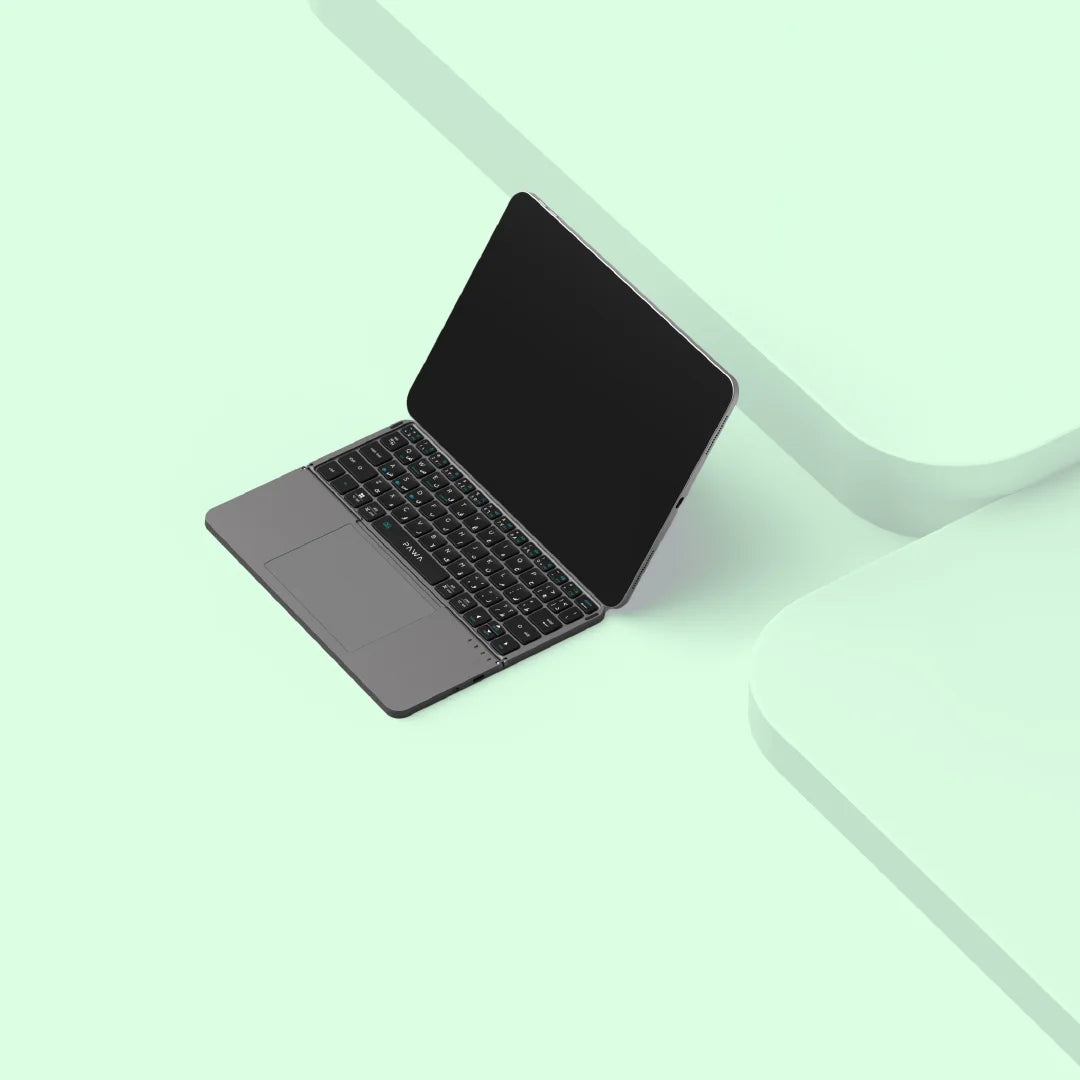 Pawa Portable foldable wireless keyboard with Touchpad