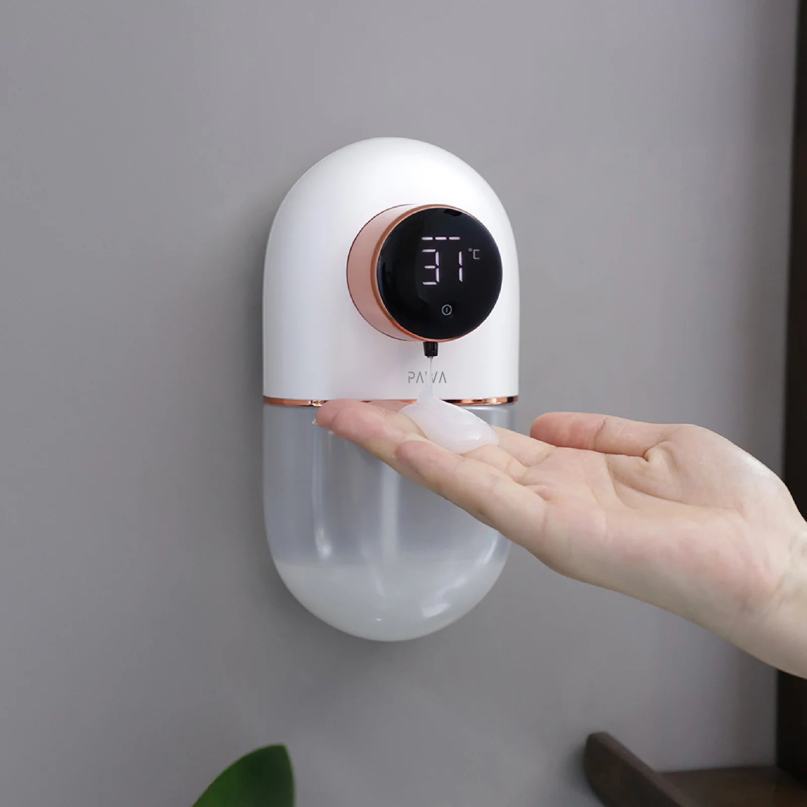 Pawa Bubble Wall Mount Automatic Dispenser.