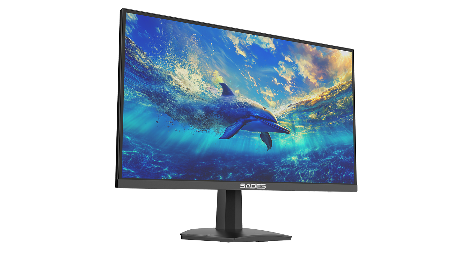 Sades SP-Dolphin Gaming Monitor 27-inch Flat IPS 1080P display