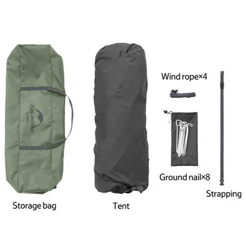 Naturehike Automatic Tent for 3-4 People - Forest Green (225*205*130)