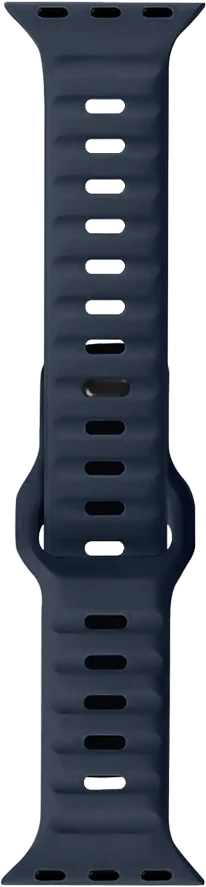 Pawa Lagos Premium Soft Silicon Strap 45/49MM - Atlantic Blue