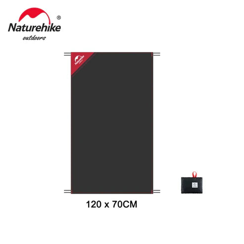 Naturehike Outdoor Multi Functional Ultra Light Floor Cloth - Black S (118*68)