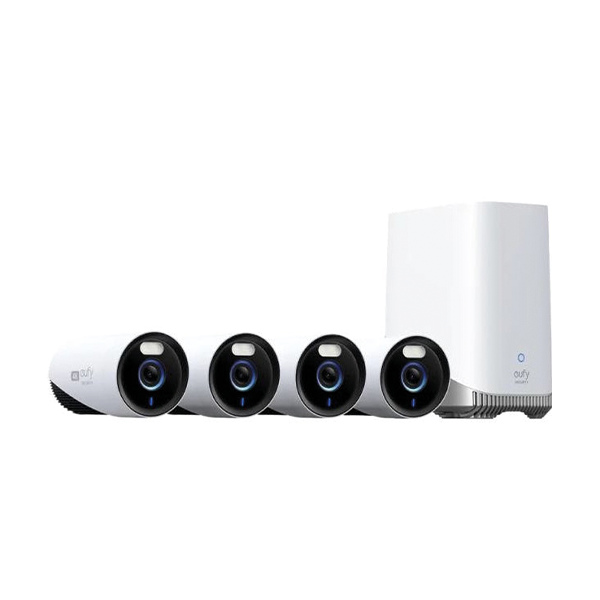 EufyCam E330 4K Professional (4 Camera Kit with 1TB Storage) -White