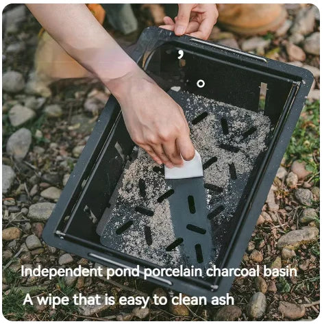 Naturehike IGT Barbecue Table - Black (87*40.5*40.5)