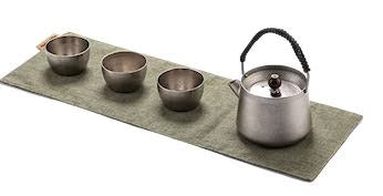 Naturehike Wild Wind Titanium Tea Set - Titanium