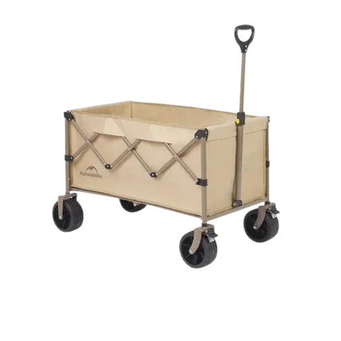 Naturehike Lightweight Folding Trolley - Linen Brown (100L)