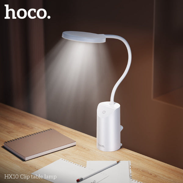 Hoco HX10 Clip table lamp- White