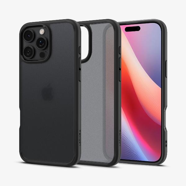 Spigen iPhone 16 Pro Ultra Hybrid Case Black