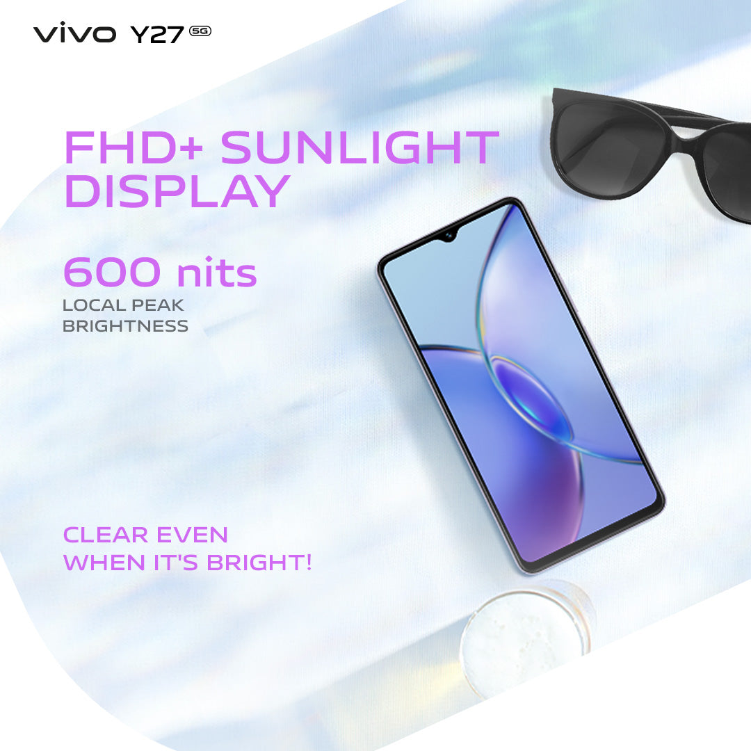 VIVO Y27 5G 256 GB | 8GB Satin Purple-LUFS