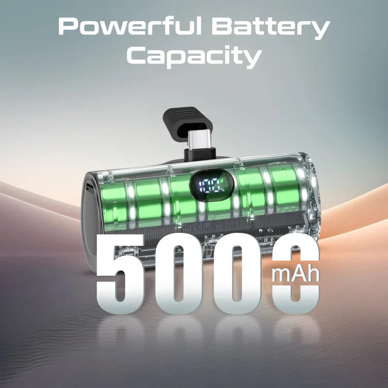 Promate 4 x 5000mAh Power Bank Set with Charging Case - Black - TJRLRPC