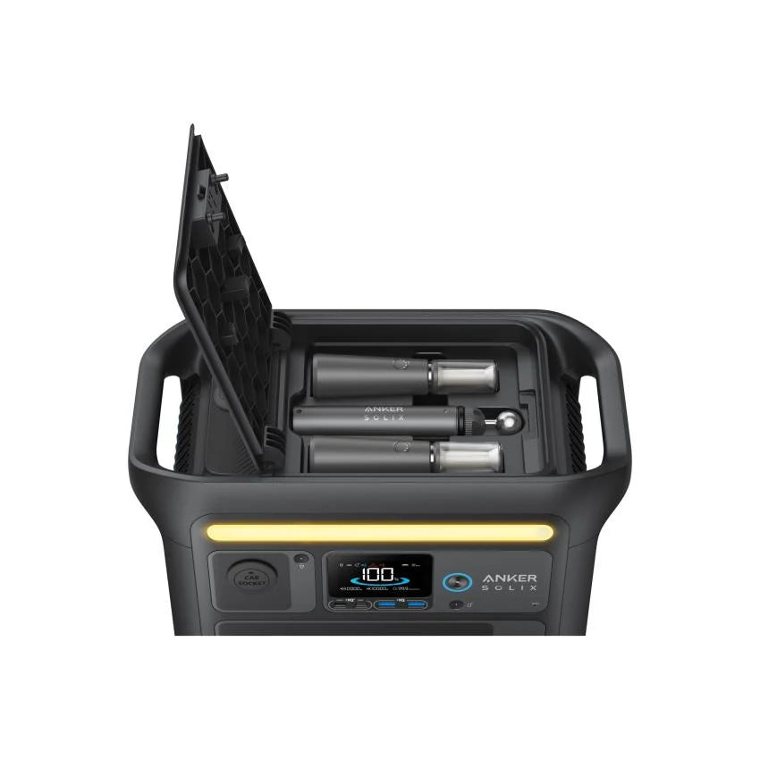Anker SOLIX C800X محطة طاقة محمولة (A1755211) – 768Wh | 1200W 