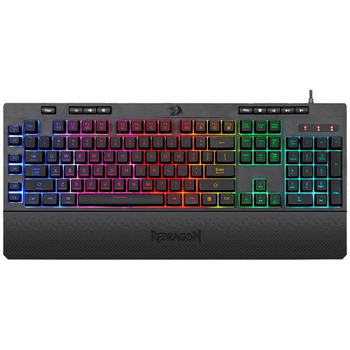 REDRAGON SHIVA GAMING KEYBOARD BLACK