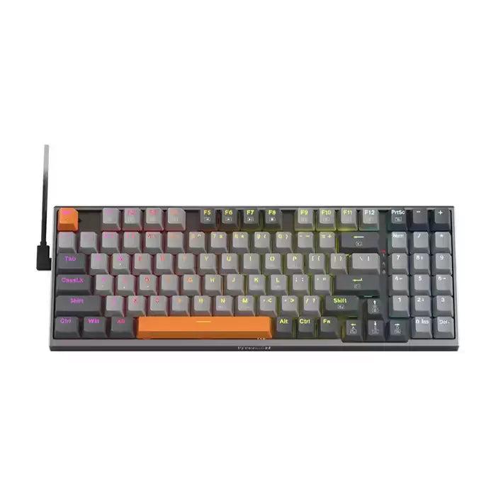 REDRAGON OLAF REDRAGON HOT-SWAPPABLE FULL METAL MECHANICAL KEYBOARD - DUST-PROOF RED