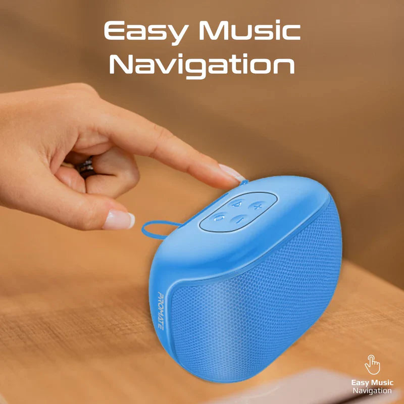 High Definition 5W Mini Bluetooth Speaker with 24-Hour Playback - Blue - TJRTXU4