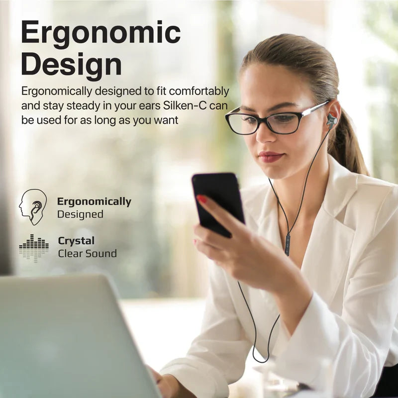 عالي الإخلاص في سماعات أذن استريو سلكية سلكية في الأذن - رمادي - TJry0ts