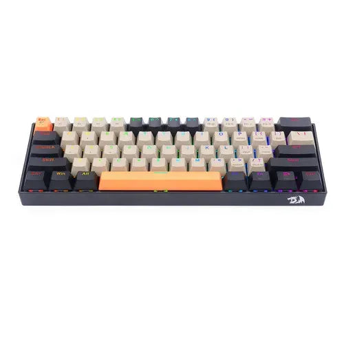 REDRAGON DRACONIC PRO WIRED/2.4G/BT MECHANICAL GAMING KEYBOARD - DUST-PROOF BROWN SWITCH (K530-OG&GY&BK-RGB-PRO)