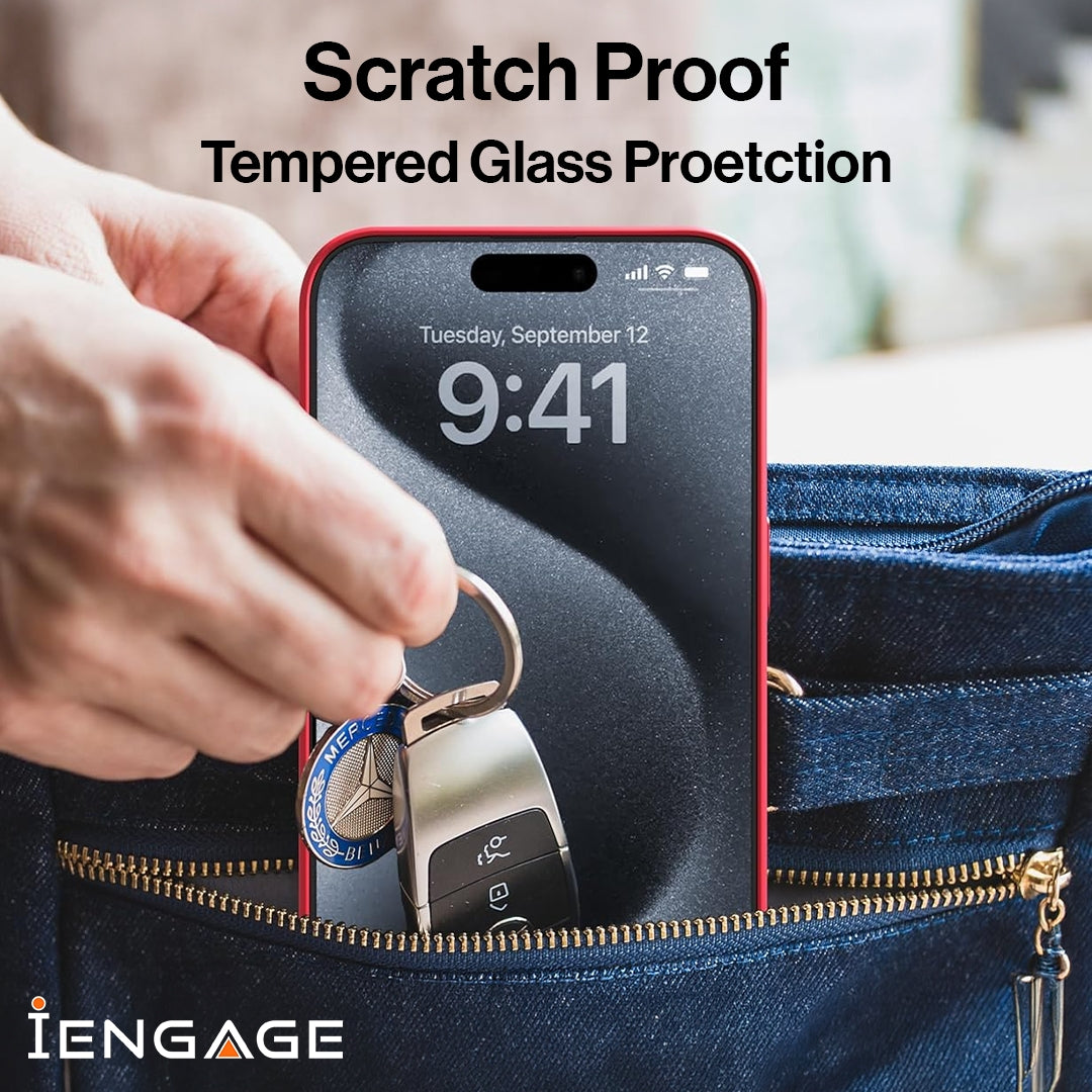 Iengage Iphone Air Tempered Glass Screen Protector W/Applicator