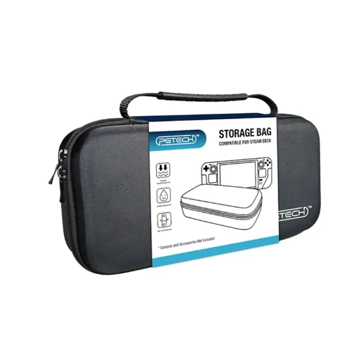 PGTECH STORAGE BAG FOR STEAM DECK - BLACK