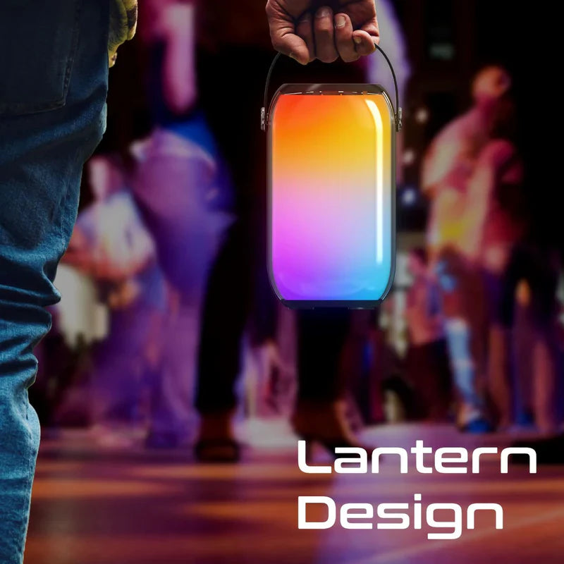 LUMISOUND ™ HD 20W RGB SPEATELLALLIS BLUETOOTH SPEAKER - Black - TJR7P8J