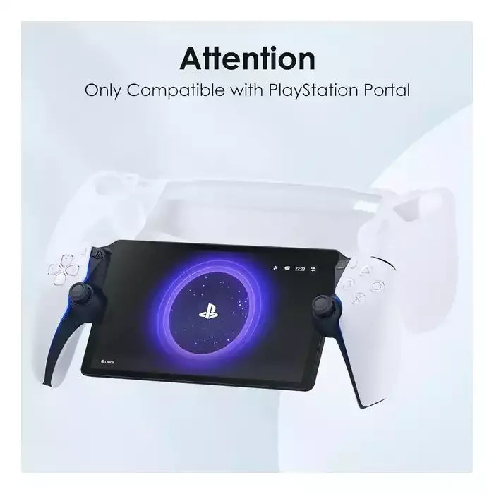 SILICONE ANTI-FINGERPRINT CASE FOR PLAYSTATION PORTAL - WHITE