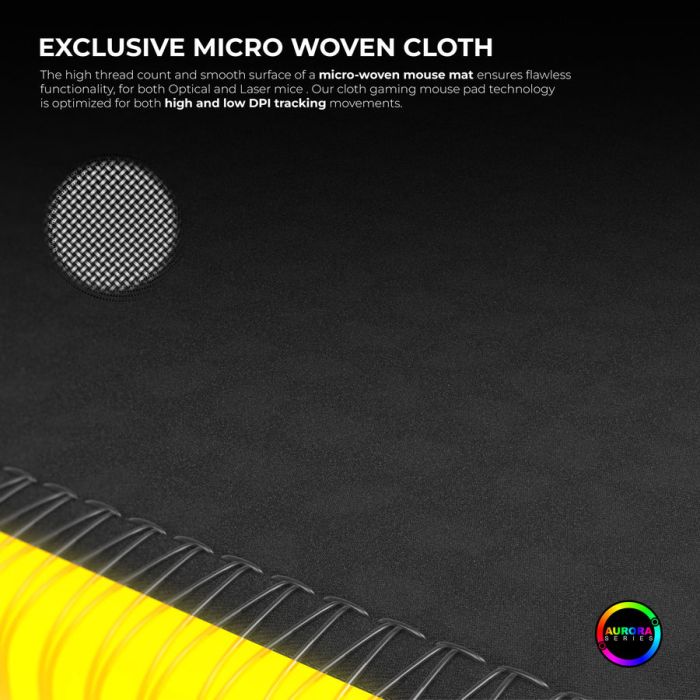 Covert Aurora Series Maming Mouse Pad 900mm (XXL) - Hogwarts