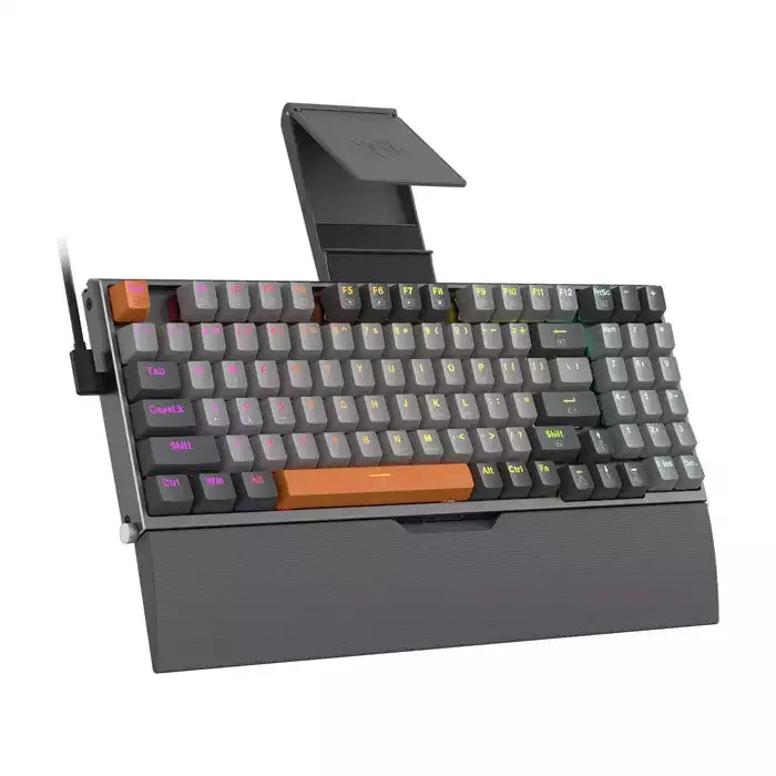 REDRAGON OLAF REDRAGON HOT-SWAPPABLE FULL METAL MECHANICAL KEYBOARD - DUST-PROOF RED