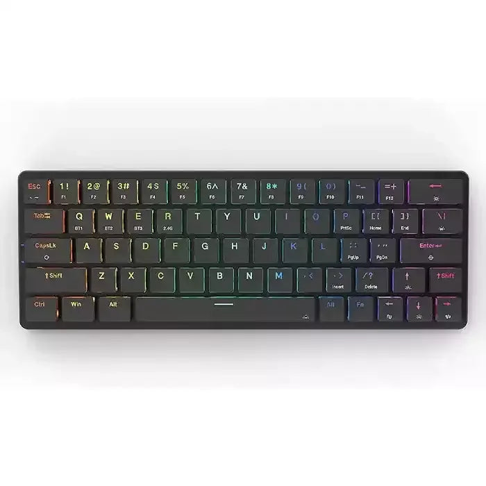 REDRAGON ELISE PRO LOW-PROFILE 63 KEY MECHANICAL KEYBORD - DUST-PROOF RED