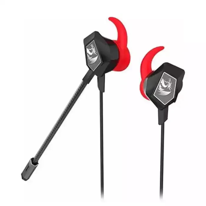 REDRAGON BOMBER ELITE  WIRED GAMING&MUSIC IN-EAR HEADSET - BLACK