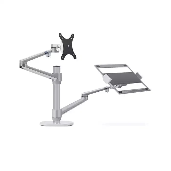 GAMVITY HEIGHT ADJUSTABLE UNIVERSAL TABLET AND LAPTOP MOUNT MONITOR STAND ARM OL-3T - SILVER