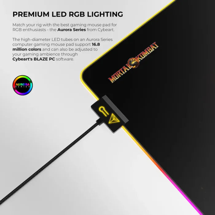 COPERT AURORA Series Mame Mouse Pad 900mm (XXL) - Mortal Kombat