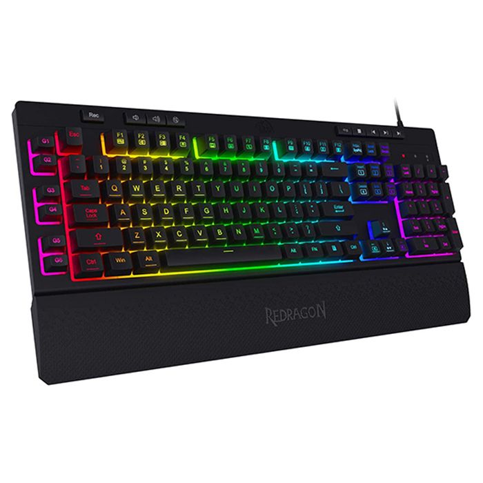 REDRAGON SHIVA GAMING KEYBOARD BLACK