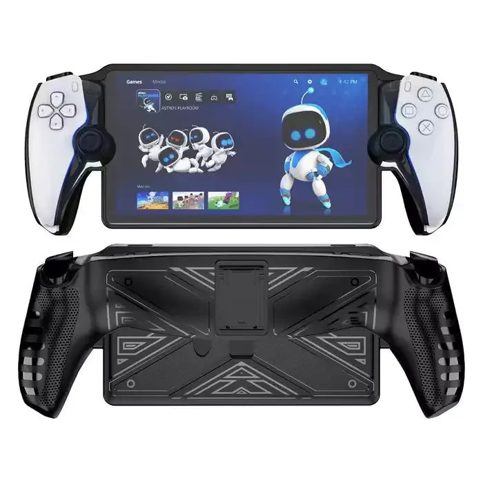 PROTECTIVE CASE WITH STAND FOR PLAYSTATION PORTAL - BLACK