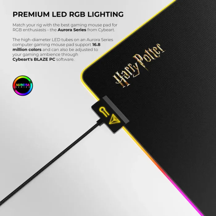 Covert Aurora Series Maming Mouse Pad 900mm (XXL) - Hogwarts