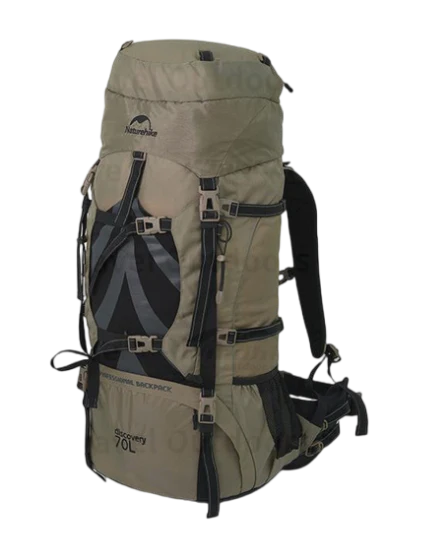 Naturehike Mountaineering Bag - Antler Brown (70+5L)