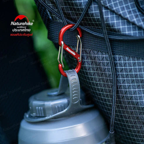 NatureHike S Type Aluminium Aluminium Hook - Red 1PC (كبير)