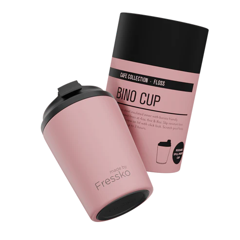 Fressko Bino 227ml / 8oz Cup- Stainless Steel - Floss